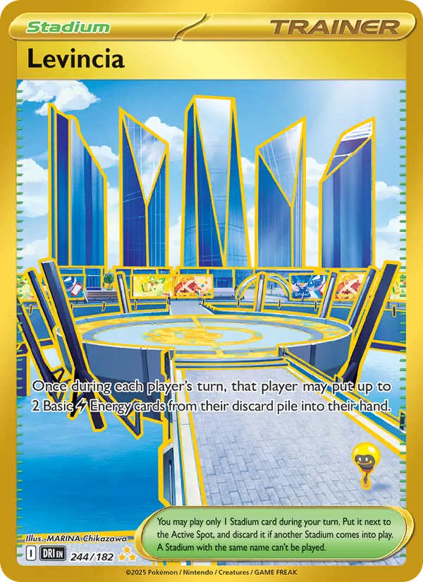 Levincia — Destined Rivals #244 (Pokémon TCG card)