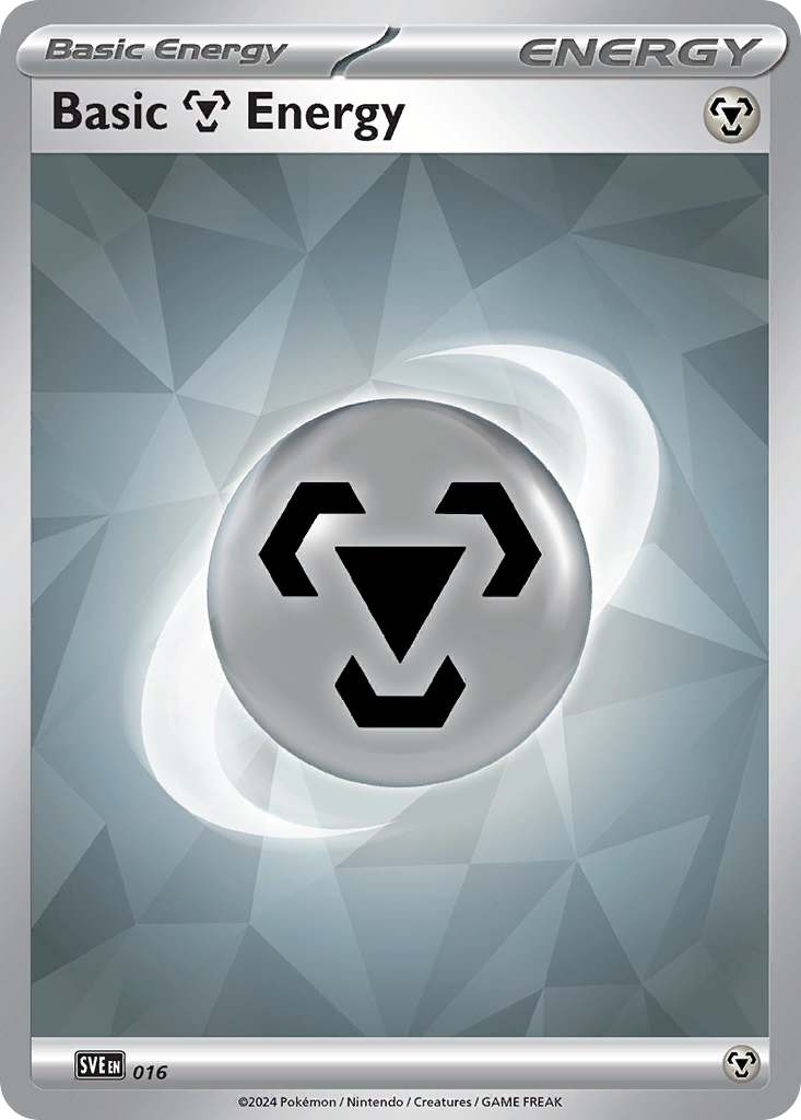 Metal Energy — Scarlet & Violet Energy #016 (Pokémon TCG card)