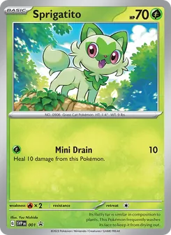 Sprigatito (SVP Black Star Promos #001)