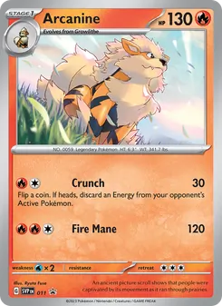 Arcanine (SVP Black Star Promos #011)