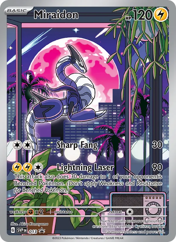 Miraidon — SVP Black Star Promos #013 (Pokémon TCG card)