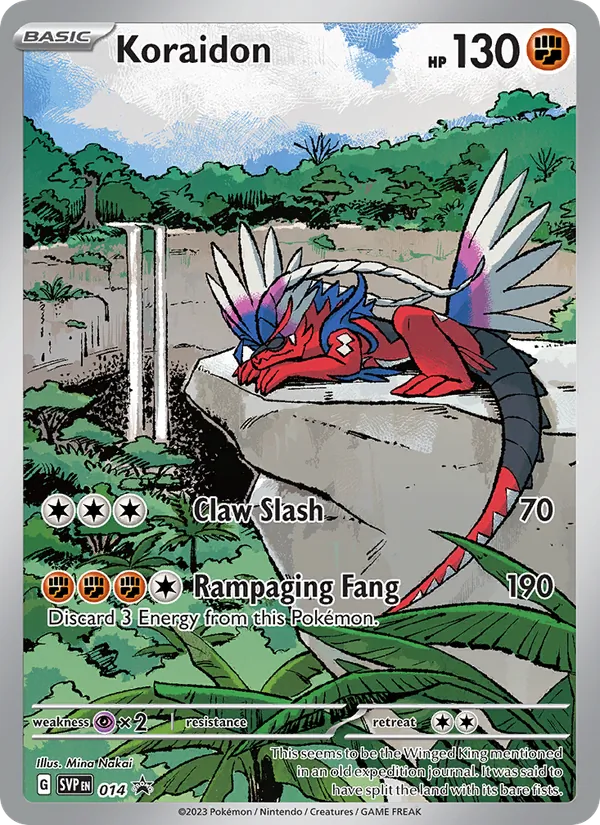 Koraidon — SVP Black Star Promos #014 (Pokémon TCG card)
