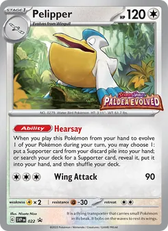Pelipper (SVP Black Star Promos #022)