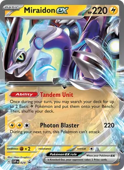 Miraidon ex (SVP Black Star Promos #028)