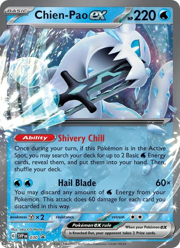 Chien-Pao ex — SVP Black Star Promos #030 (Pokémon TCG card)