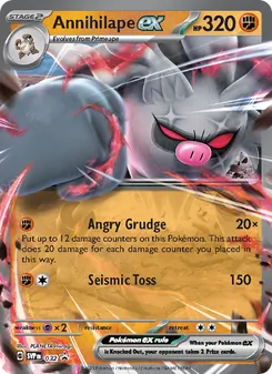 Annihilape ex (SVP Black Star Promos #032)
