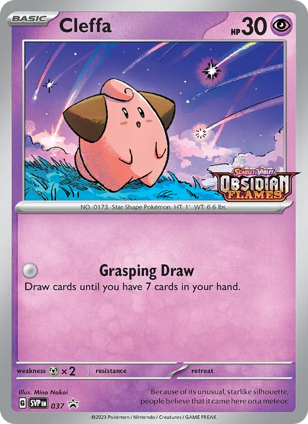 Cleffa — SVP Black Star Promos #037 (Pokémon TCG card)