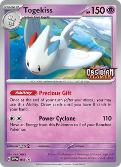 Togekiss (SVP Black Star Promos #038)