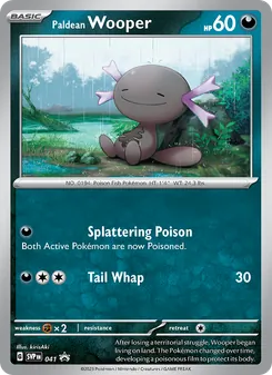 Paldean Wooper (SVP Black Star Promos #041)