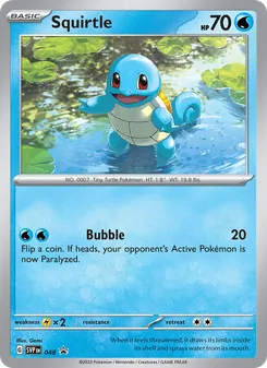 Squirtle (SVP Black Star Promos #048)