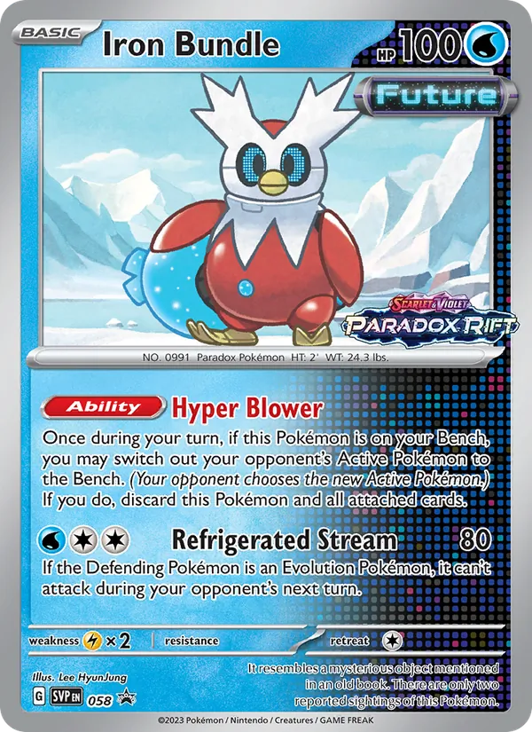 Iron Bundle — SVP Black Star Promos #058 (Pokémon TCG card)