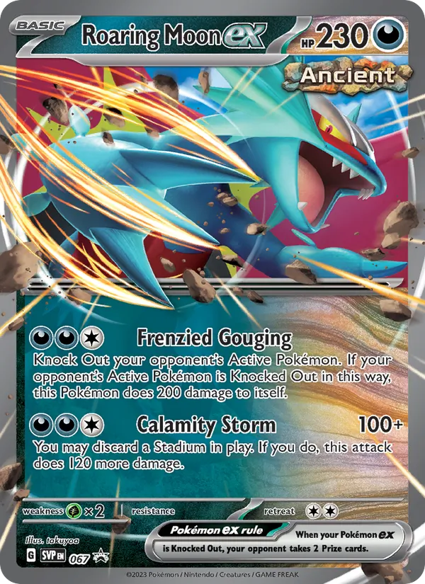 Roaring Moon ex — SVP Black Star Promos #067 (Pokémon TCG card)