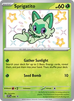 Sprigatito (SVP Black Star Promos #076)
