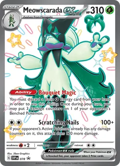 Meowscarada ex (SVP Black Star Promos #078)