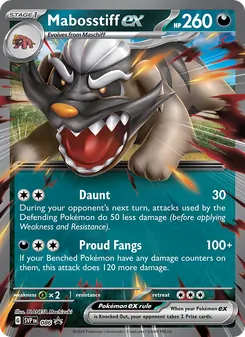 Mabosstiff ex (SVP Black Star Promos #086)