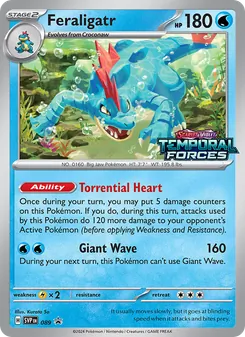 Feraligatr (SVP Black Star Promos #089)