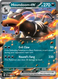 Houndoom ex (SVP Black Star Promos #103)
