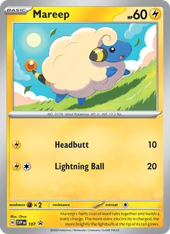 Mareep (SVP Black Star Promos #107)