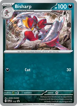 Bisharp (SVP Black Star Promos #112)