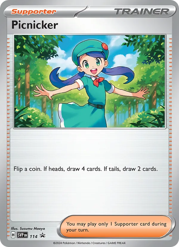 Picnicker — SVP Black Star Promos #114 (Pokémon TCG card)