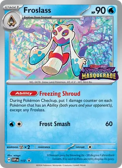 Froslass (SVP Black Star Promos #117)