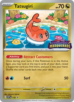 Tatsugiri (SVP Black Star Promos #118)