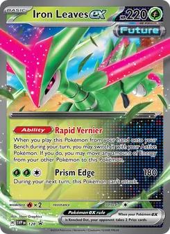 Iron Leaves ex (SVP Black Star Promos #128)