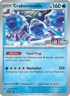 Crabominable (SVP Black Star Promos #134)