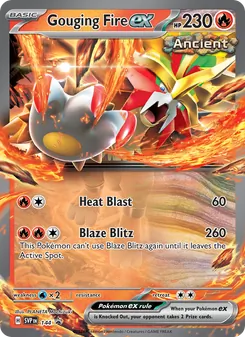 Gouging Fire ex (SVP Black Star Promos #144)