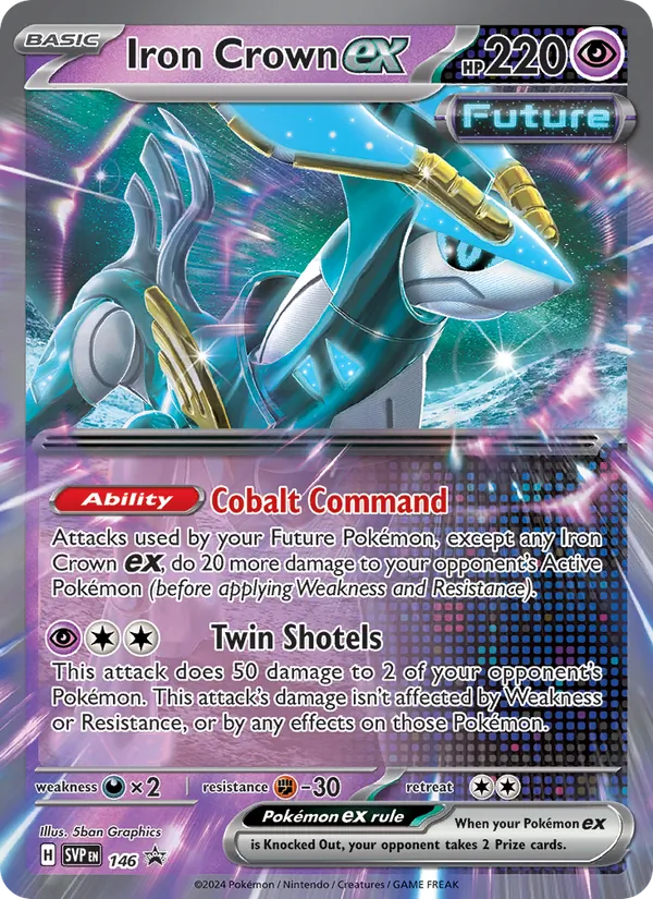 Iron Crown ex — SVP Black Star Promos #146 (Pokémon TCG card)