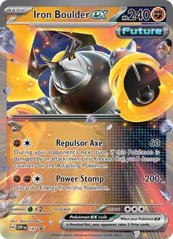 Iron Boulder ex (SVP Black Star Promos #147)