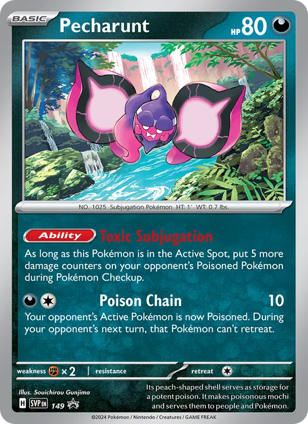 Pecharunt — SVP Black Star Promos #149 (Pokémon TCG card)