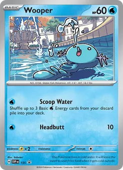 Wooper (SVP Black Star Promos #155)