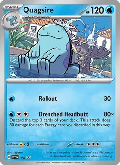 Quagsire (SVP Black Star Promos #156)