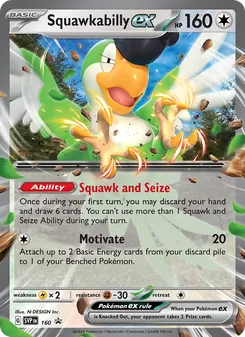 Squawkabilly ex (SVP Black Star Promos #160)