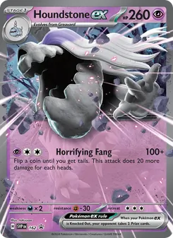 Houndstone ex (SVP Black Star Promos #162)