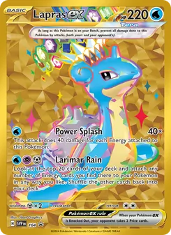 Lapras ex (SVP Black Star Promos #164)