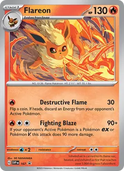 Flareon (SVP Black Star Promos #167)