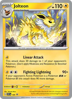 Jolteon (SVP Black Star Promos #169)