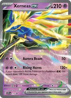 Xerneas ex (SVP Black Star Promos #179)