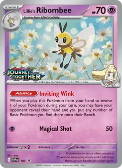 Lillie's Ribombee (SVP Black Star Promos #183)