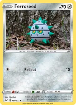 Ferroseed (Sword & Shield #130)