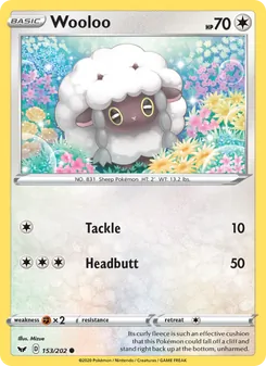 Wooloo (Sword & Shield #153)