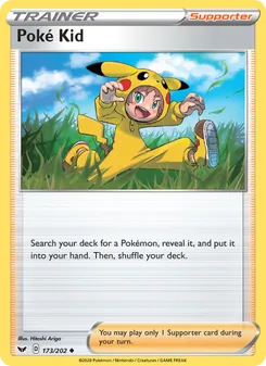 Poké Kid (Sword & Shield #173)