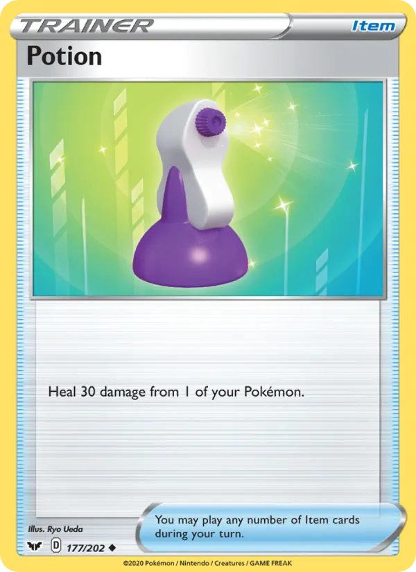 Potion — Sword & Shield #177 (Pokémon TCG card)