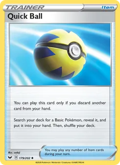 Quick Ball (Sword & Shield #179)