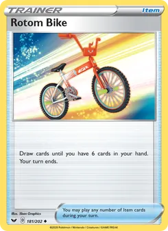 Rotom Bike (Sword & Shield #181)