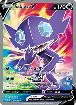 Sableye V (Sword & Shield #194)