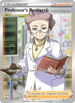 Professor's Research (Professor Magnolia) (Sword & Shield #201)