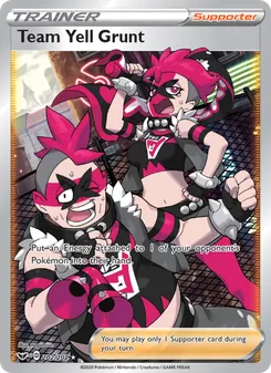 Team Yell Grunt (Sword & Shield #202)